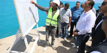٨٠٪ إنجازًا وموعد يونيو موعد نهائي.. البرقي يتفقد ميناء الصيد بالشلاتين بتكلفة ٥٨٨ مليون جنيه 1 - جريدة المساء