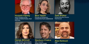 حسين فهمي يشارك في ندوة التحديات التي تواجه المبدعون العرب في مهرجان كان 1 - جريدة المساء