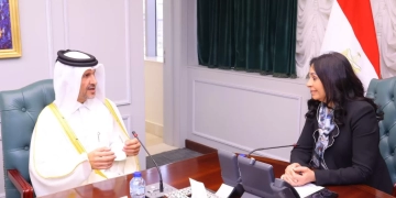 "مايا مرسى" تبحث تعزيز التعاون المصري القطري في الحماية الاجتماعية 1 - جريدة المساء