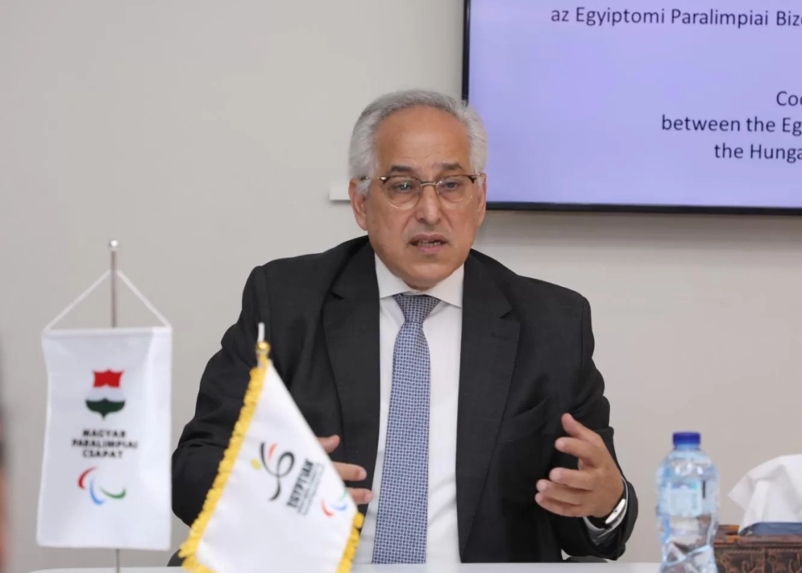 حسام الدين مصطفي يشارك فى احتفالية تأسيس اللجنة البارالمبية الروسية بموسكو 18 - جريدة المساء