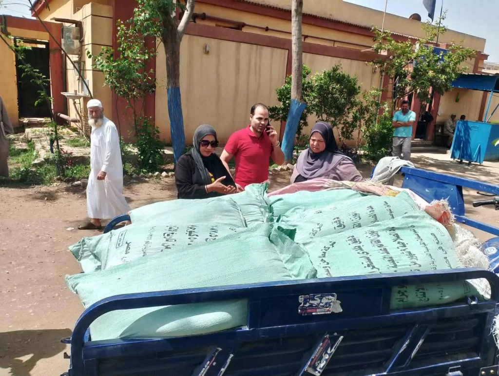 ضبط 800 كيلو دقيق مدعم قبل بيعه فى السوق السوداء بتلا 20 - جريدة المساء