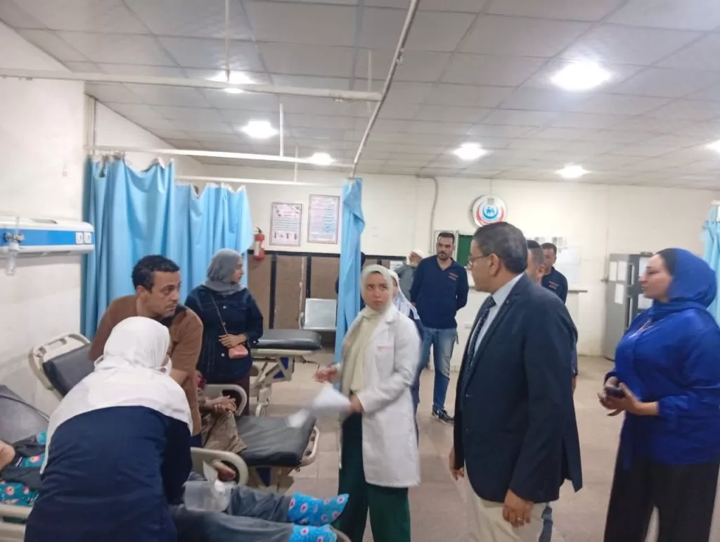 وكيل صحة المنوفية أحال النوبتجية المتغييبن بمستشفى قويسنا للتحقيق 25 - جريدة المساء