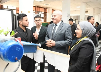 جامعة القناة تدشن معرض الابتكار والبحوث الطلابية 33 - جريدة المساء