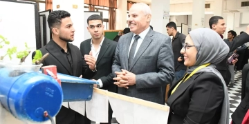 جامعة القناة تدشن معرض الابتكار والبحوث الطلابية 1 - جريدة المساء