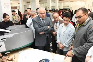 جامعة القناة تدشن معرض الابتكار والبحوث الطلابية 23 - جريدة المساء