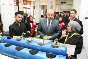 جامعة القناة تدشن معرض الابتكار والبحوث الطلابية 21 - جريدة المساء