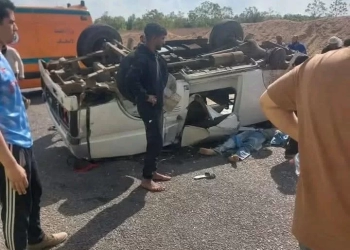 مصرع و إصابة 27 عامل يومية فى انقلاب"ميكروباص" بالسادات 11 - جريدة المساء