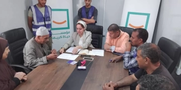 "حياة كريمة" ترسم البسمة على وجوه أهالي "كفر السنابسـة" بمنوف 1 - جريدة المساء