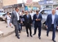 محافظ المنوفية يفاجئ مدينة منوف و يأمر بتشميع محلين تجاريين لتعديهما على حرم الطريق العام 17 - جريدة المساء