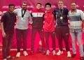محافظ كفرالشيخ قدم التهنئه لأبطال المشروع القومي للمصارعة بعد حصدهم الذهبية والفضية ببطولة أفريقيا 19 - جريدة المساء