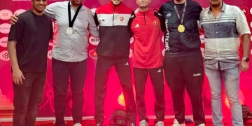 محافظ كفرالشيخ قدم التهنئه لأبطال المشروع القومي للمصارعة بعد حصدهم الذهبية والفضية ببطولة أفريقيا 2 - جريدة المساء محافظ كفرالشيخ قدم التهنئه لأبطال المشروع القومي للمصارعة بعد حصدهم الذهبية والفضية ببطولة أفريقيا 1 - جريدة المساء