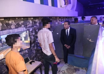 «الغريب» يأمر بتشميع صالة " بلاى ستيشن " بنادى سرس الليان ، تفاصيل 23 - جريدة المساء