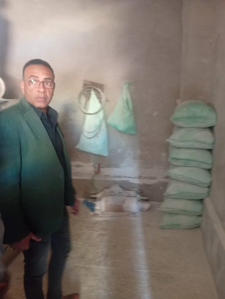 ضبط 1.5طن دقيق مدعم داخل ماكينة طحين بالشهداء 21 - جريدة المساء
