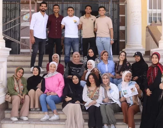 طلاب إعلام قنا يطلقون حملة «مسارك» للتعريف بجامعة جنوب الوادي الأهلية 19 - جريدة المساء