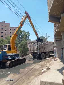 محافظ الجيزة يتابع أعمال تطهير ترع الشبرامنتية وسقارة القبلية ومصرف العزيزية بالبدرشين 25 - جريدة المساء