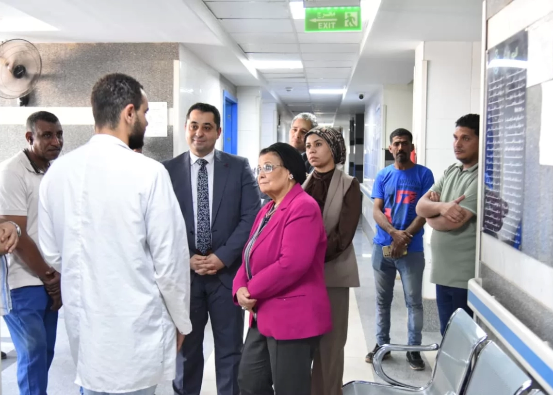 نائب وزير الصحة فى جولة موسعة بقنا لمتابعة الاستراتيجية السكانية وتطوير الرعاية الصحية 18 - جريدة المساء
