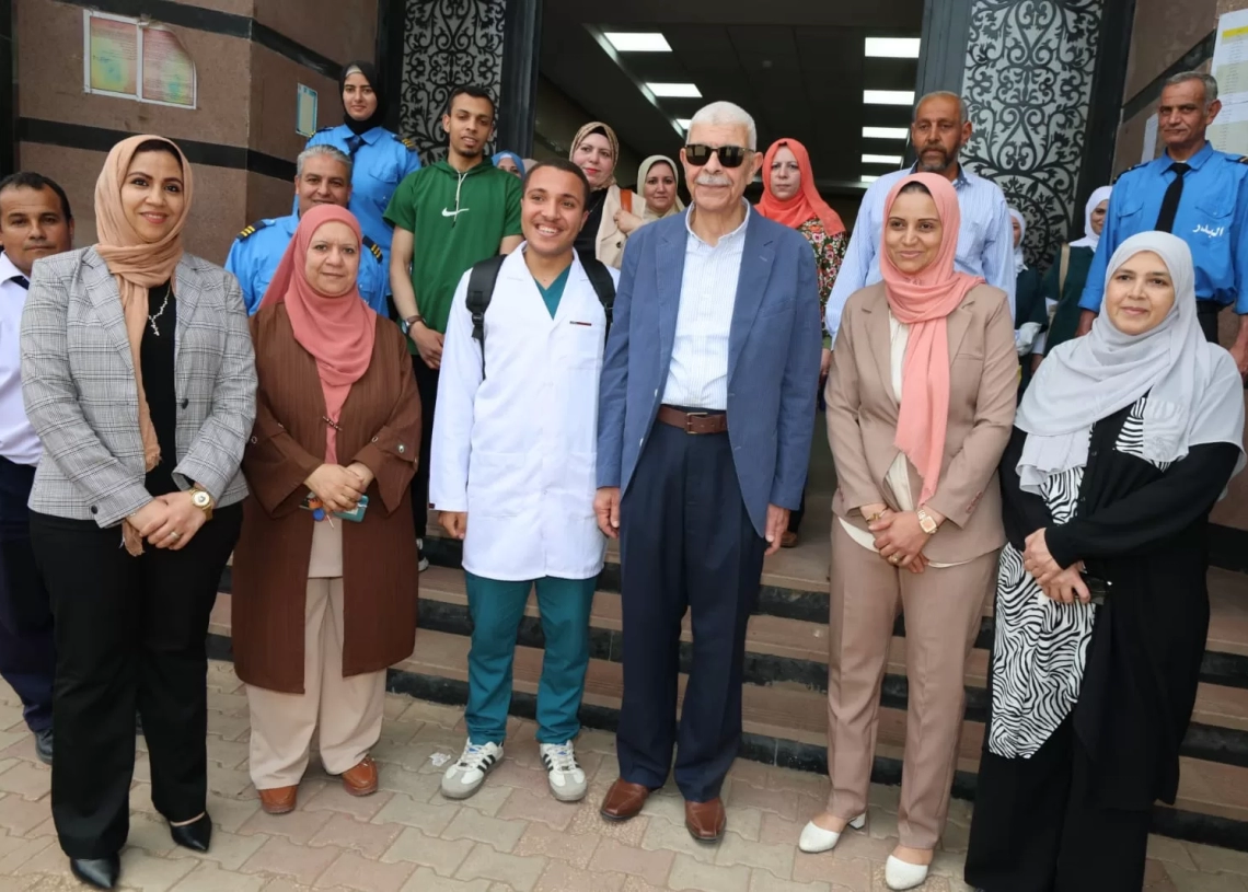 رئيس جامعة المنوفية يتابع الاستعداد للامتحانات بتمريض منشأة سلطان 18 - جريدة المساء