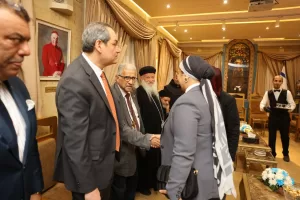 أمل عمار تشارك في القداس الاحتفالي باليوبيل الماسي لكنيسة العذراء سيدة فاتيما للكلدان الكاثوليك 30 - جريدة المساء أمل عمار تشارك في القداس الاحتفالي باليوبيل الماسي لكنيسة العذراء سيدة فاتيما للكلدان الكاثوليك 29 - جريدة المساء