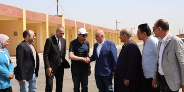 محافظ المنيا يتفقد التجهيزات النهائية لسوق بني مزار الحضاري تمهيدًا لافتتاحه قريبًا 1 - جريدة المساء