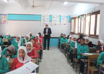 انضباط وهدوء بلجان امتحانات نهاية العام في الجيزة 23 - جريدة المساء