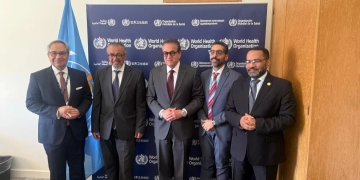 وزير الصحة بحث مع مدير عام «الصحة العالمية» تعزيز الشراكة الاستراتيجية لدعم المنظومة الصحية المصرية 2 - جريدة المساء وزير الصحة بحث مع مدير عام «الصحة العالمية» تعزيز الشراكة الاستراتيجية لدعم المنظومة الصحية المصرية 1 - جريدة المساء