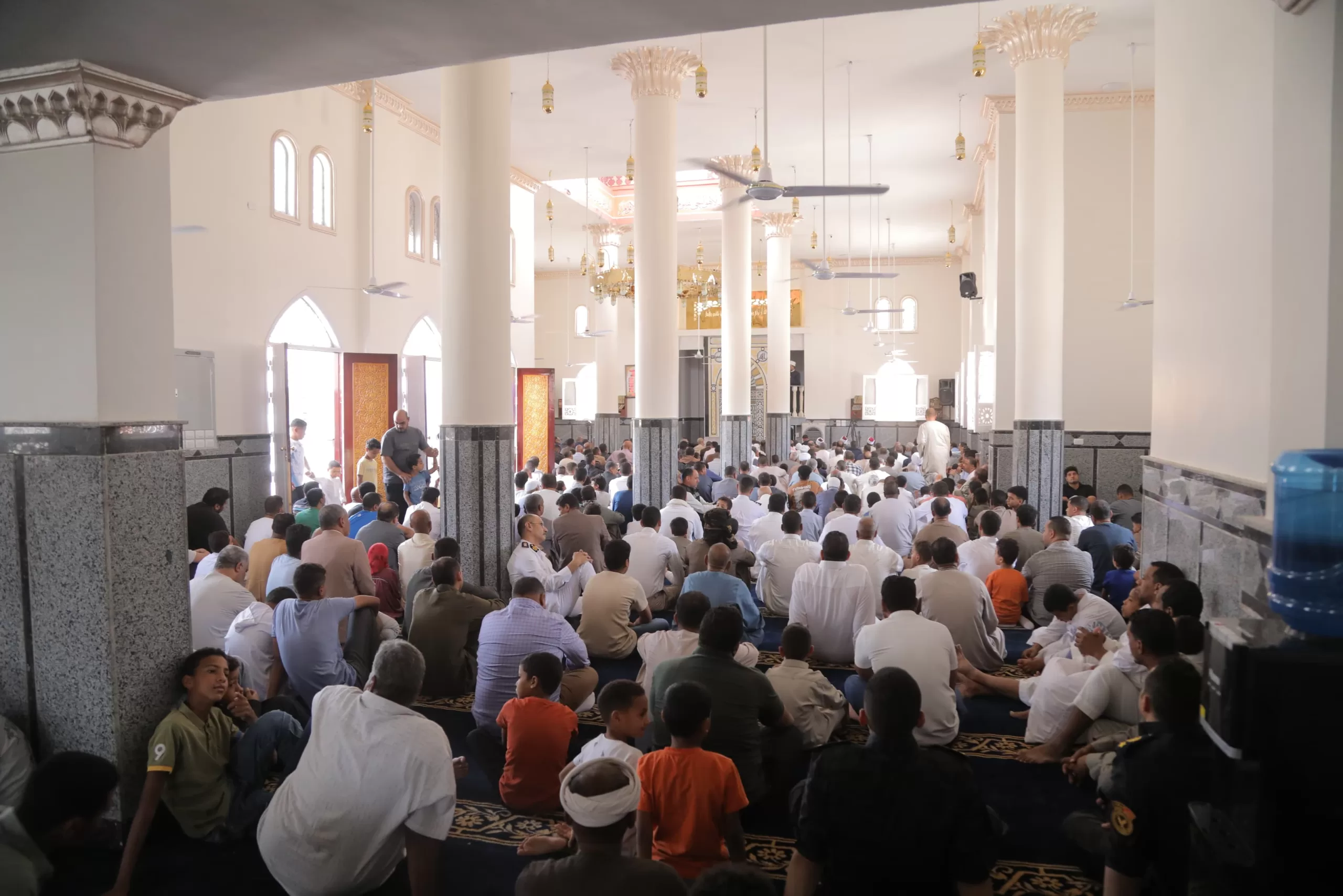 محافظ قنا يفتتح مسجد الشهيد المقدم أحمد عبد الفتاح جمعة 35 - جريدة المساء