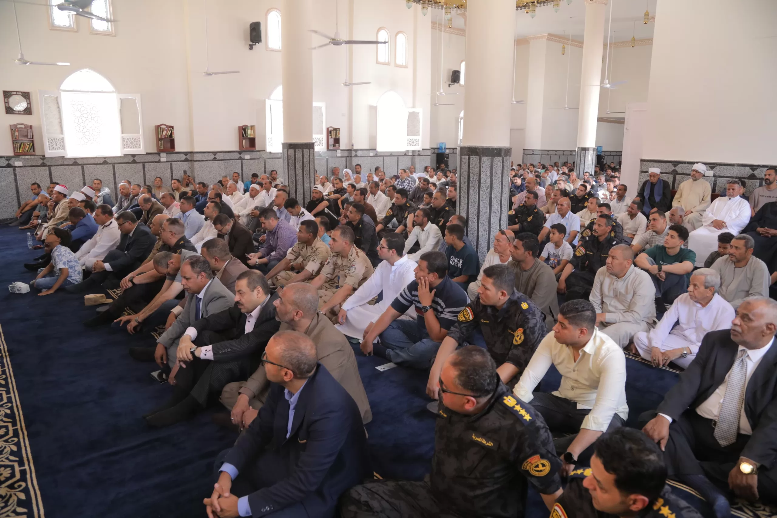 محافظ قنا يفتتح مسجد الشهيد المقدم أحمد عبد الفتاح جمعة 29 - جريدة المساء