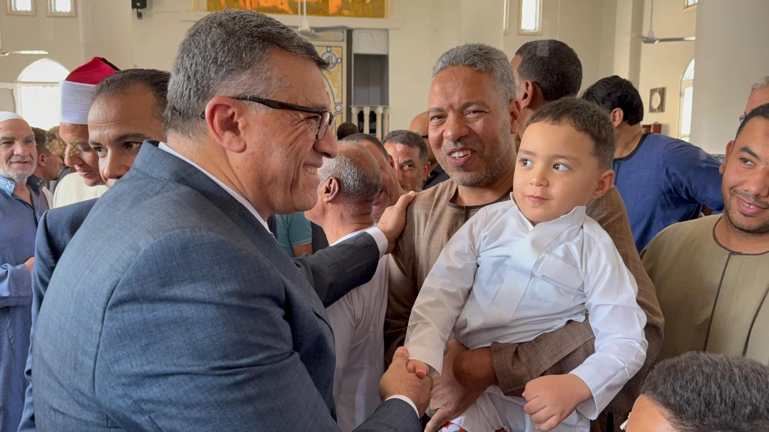 محافظ قنا يفتتح مسجد الشهيد المقدم أحمد عبد الفتاح جمعة 33 - جريدة المساء