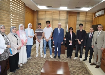 تكريم الفائزين فى مسابقة الطالب المثالى بجامعة المنوفية الأهلية 28 - جريدة المساء