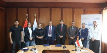 بروتوكول تعاون بين المعهد القومي للاتصالات و اوبليسكى لتدريب الشباب وتأهيلهم لسوق العمل بمجالات الذكاء الاصطناعي 2 - جريدة المساء بروتوكول تعاون بين المعهد القومي للاتصالات و اوبليسكى لتدريب الشباب وتأهيلهم لسوق العمل بمجالات الذكاء الاصطناعي 1 - جريدة المساء