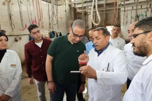 محافظ الجيزة يتفقد مجزرى المنيب والوراق للتأكد من جاهزيتهما.. ويحذر من العقوبة 29 - جريدة المساء