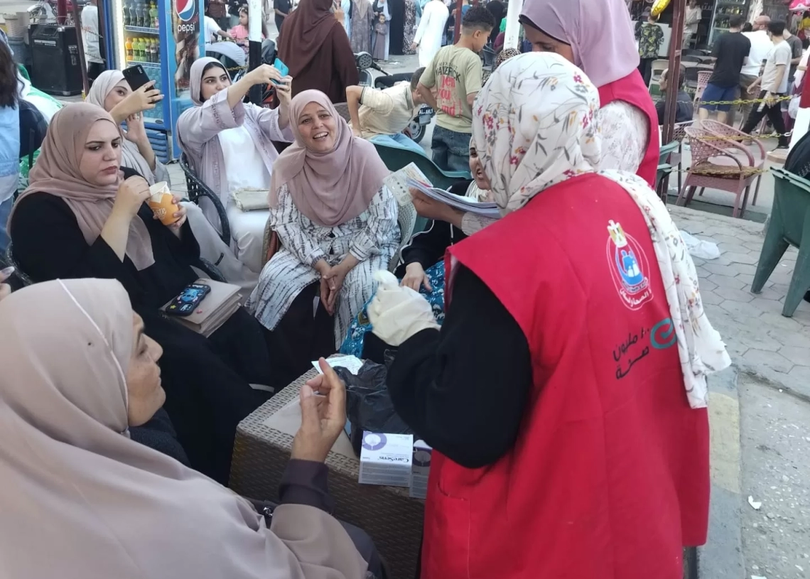 صحة بني سويف تواصل تنفيذ المبادرات الرئاسية خلال إجازة العيد بالحدائق والمنتزهات 19 - جريدة المساء