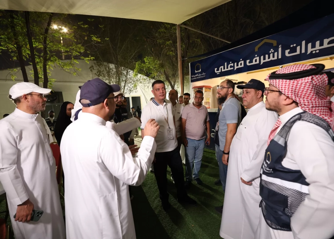 تفقد مخيمات حج الجمعيات بالمشعر الحرام