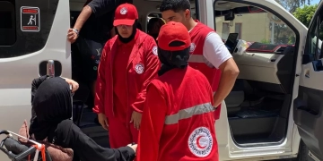 الهلال الأحمر يستقبل الدفعة 57 من المصابين الفلسطينيين 1 - جريدة المساء