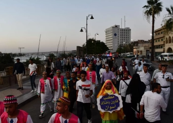 بحضور محافظ الوادى الجديد .. المهندس عمرو لاشين يطلق 27 مبادرة شبابية ومجتمعية جديدة تحت مظلة "أسوان بشبابها أجمل" لدعم رؤية 2040.. وبناء الإنسان 25 - جريدة المساء