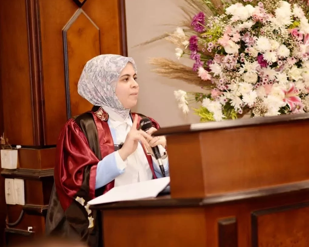 الدكتوراه للباحثة أسماء الحداد من جامعة طنطا 19 - جريدة المساء