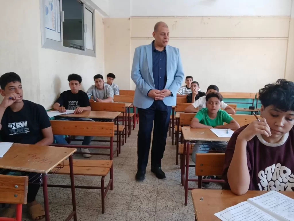 تباين آراء الطلاب فى إمتحان "الإنجليزى" بإعدادية المنوفية 23 - جريدة المساء