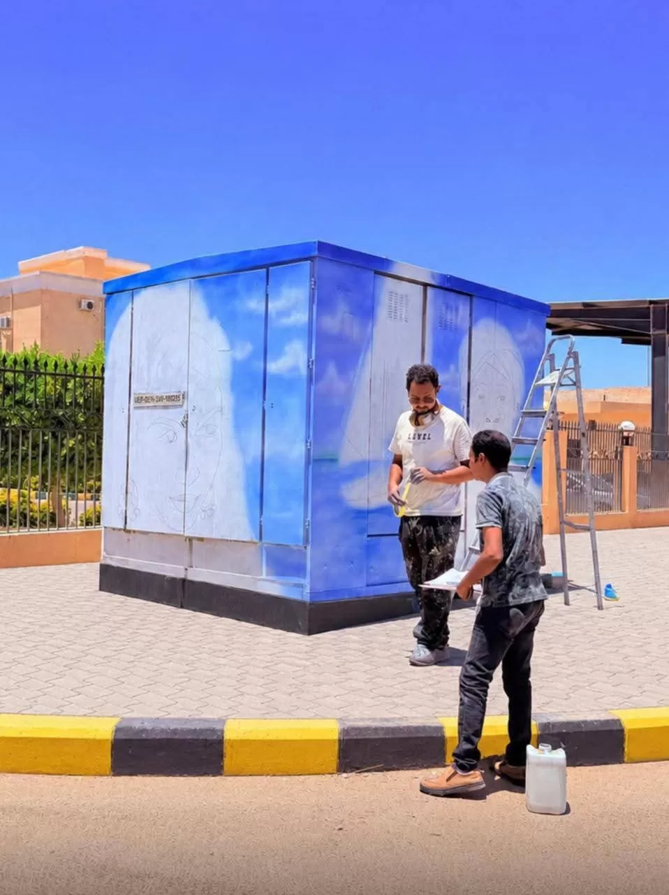 قنا الجديدة تتجمل.. تحويل أكشاك الكهرباء إلى لوحات فنية تعكس الهوية المصرية 30 - جريدة المساء