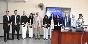 آداب طنطا تناقش مشروعات تخرج برنامج تقنية المعلومات والمكتبات 1 - جريدة المساء