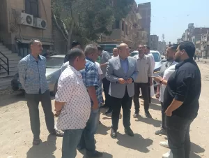 نائب محافظ الجيزة: إصلاح هبوط الصرف الصحي بجسر المنوات ومنطقة العطور بمدينة الحوامدية 31 - جريدة المساء