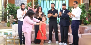 أبطال مسرحية "متولى وشفيقة" فى معكم منى الشاذلي 1 - جريدة المساء