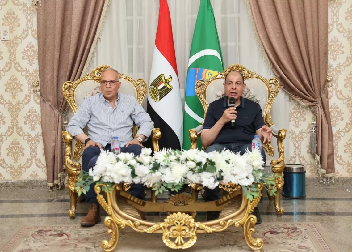 محافظ المنيا ووزير الري يعقدان اجتماعاً موسعاً لمتابعة مشروعات الري والصرف بالمحافظة 19 - جريدة المساء