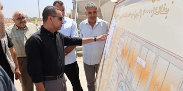 محافظ المنوفية يتفقد محطة معالجة صرف كفر داود و يفاجئ مدرسة السادات الثانوية الصناعية 1 - جريدة المساء