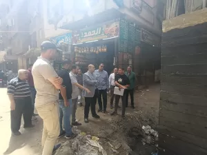 نائب محافظ الجيزة يتابع ميدانيا الموقف التنفيذي لمشروع الصرف الصحي بمنطقة المتربة بمركز أوسيم 27 - جريدة المساء