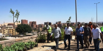 محافظ أسوان يتفقد أعمال تطوير مسجد الطابية والمنطقة المحيطة به 1 - جريدة المساء