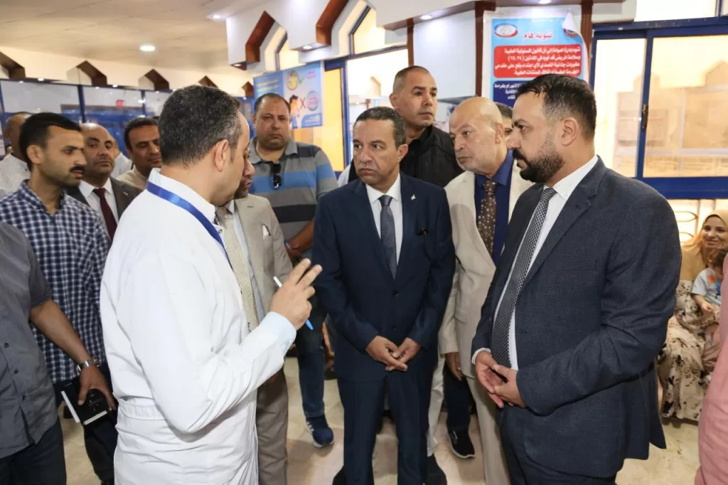 احتفالا بالعيد القومي الـ 120 للمنوفية..«الغريب» يفتتح عيادات جديدة للتأمين الصحي بحي غرب 19 - جريدة المساء