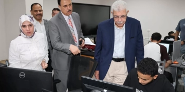 خلال تفقده لجان الامتحان..رئيس جامعة المنوفية يشيد ببرامج كلية الذكاء الاصطناعي في إعداد كوادر المستقبل 2 - جريدة المساء خلال تفقده لجان الامتحان..رئيس جامعة المنوفية يشيد ببرامج كلية الذكاء الاصطناعي في إعداد كوادر المستقبل 1 - جريدة المساء