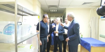 وزير الصحة تفقد مركز أورام المنيا ومستشفى التأمين الصحي استعداداً لبدء التشغيل التجريبي لمنظومة التأمين الصحي الشامل 1 - جريدة المساء