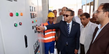 باستثمارات 90 مليون جنيه..محافظ المنوفية يفتتح محطة رفع صرف صحى دكما و يتفقد مشروع صرف صحى «ميت الموز» 1 - جريدة المساء