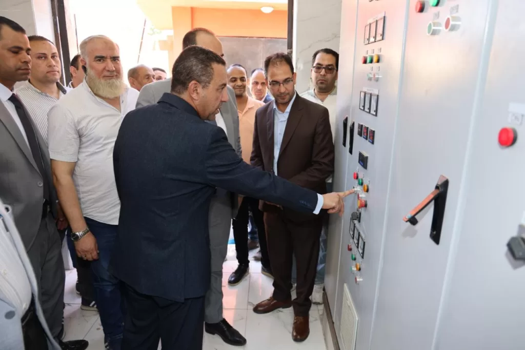 باستثمارات 90 مليون جنيه..محافظ المنوفية يفتتح محطة رفع صرف صحى دكما و يتفقد مشروع صرف صحى «ميت الموز» 21 - جريدة المساء